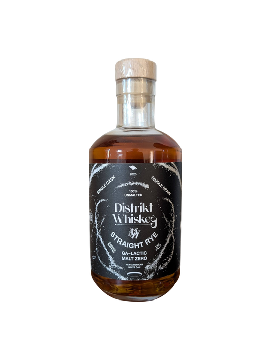 Distrikt Whiskey 'Ga-Lactic Malt Zero Straight Rye The Pilot' Various Size Samples