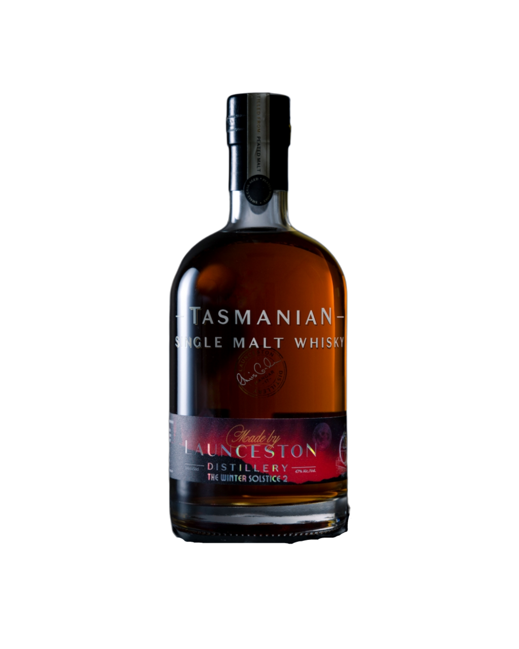 Launceston Distillery 'Winter Solstice II Peated Tawny Cask' Various Size Samples