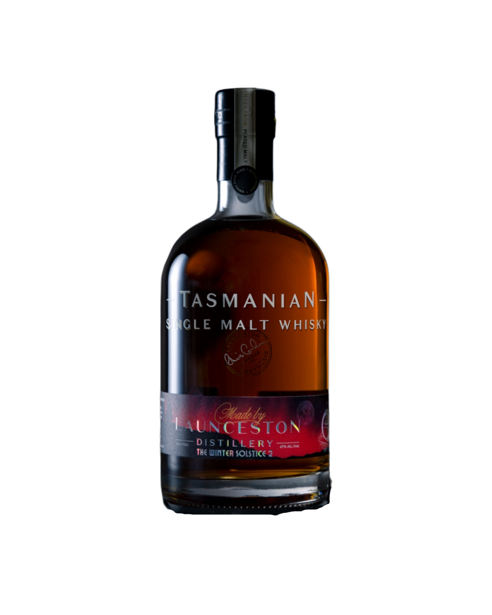 Launceston Distillery 'Winter Solstice II Peated Tawny Cask' Various Size Samples