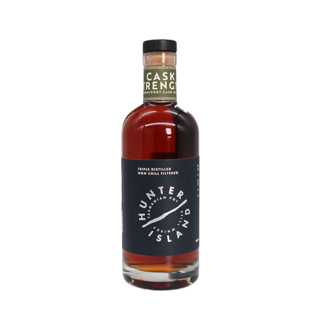 Hunter Island Distillery 'Bourbon/Port Cask Strength Single Pot Still' Various Size Samples