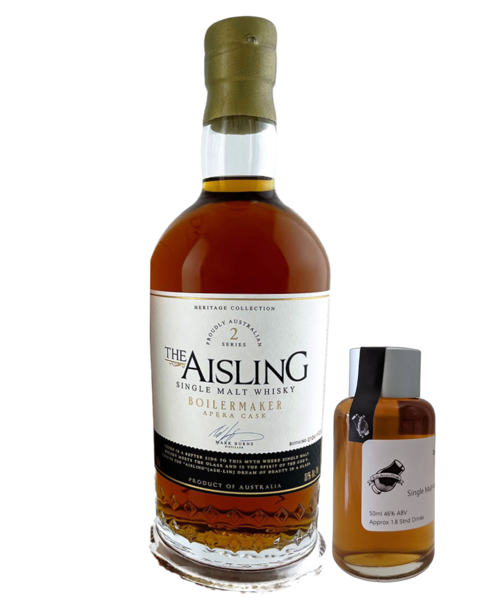 Aisling Distillery 'Boilermaker Apera Cask Series 2' Various Size Samples
