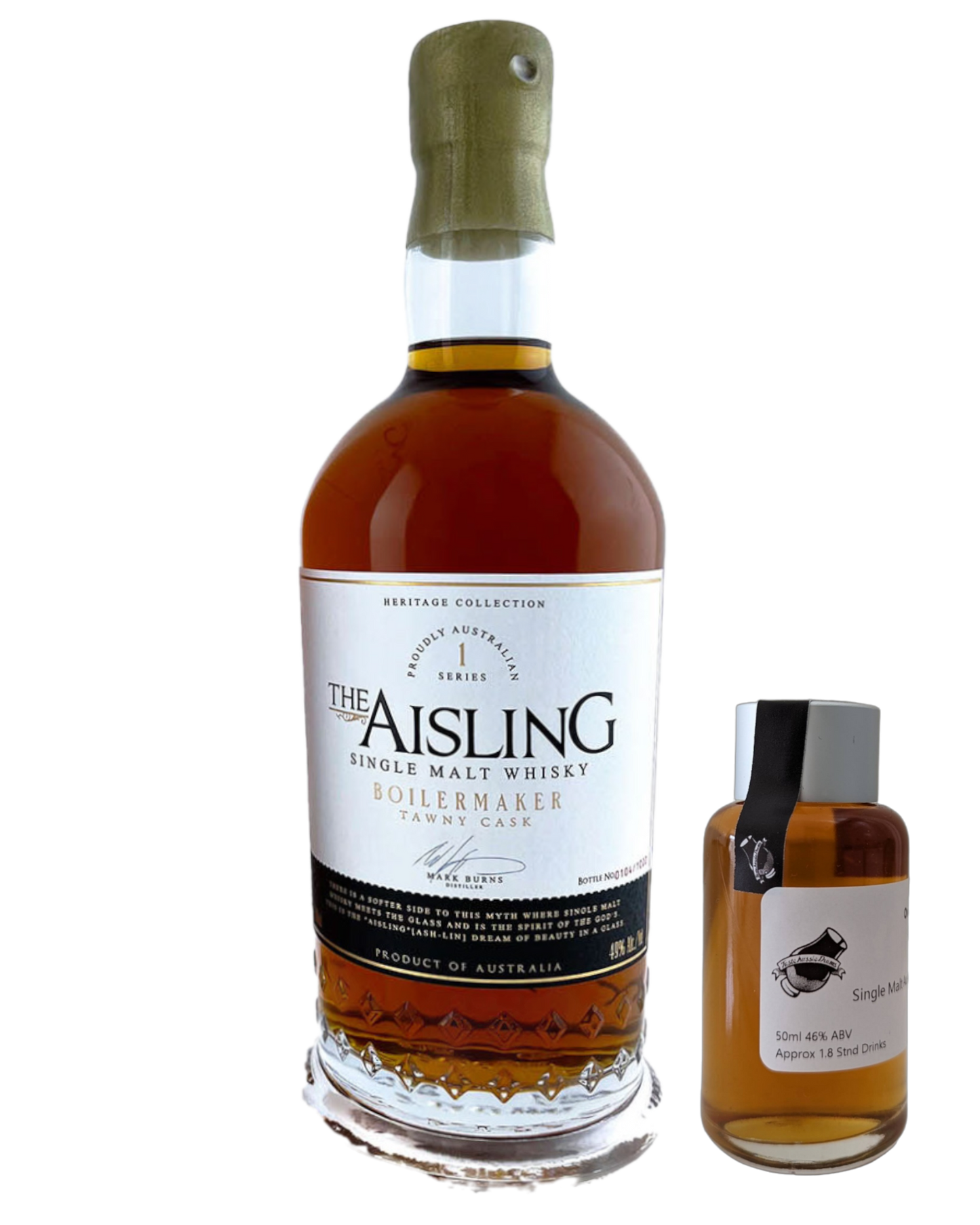 Aisling Distillery 'Boilermaker Tawny Cask Series 1' Various Size Samples