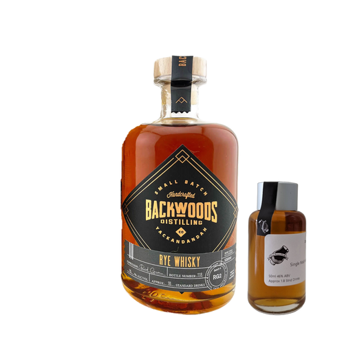 Backwoods Distilling Co. 'Red Gum Rye Batch RG2' Various Size Samples