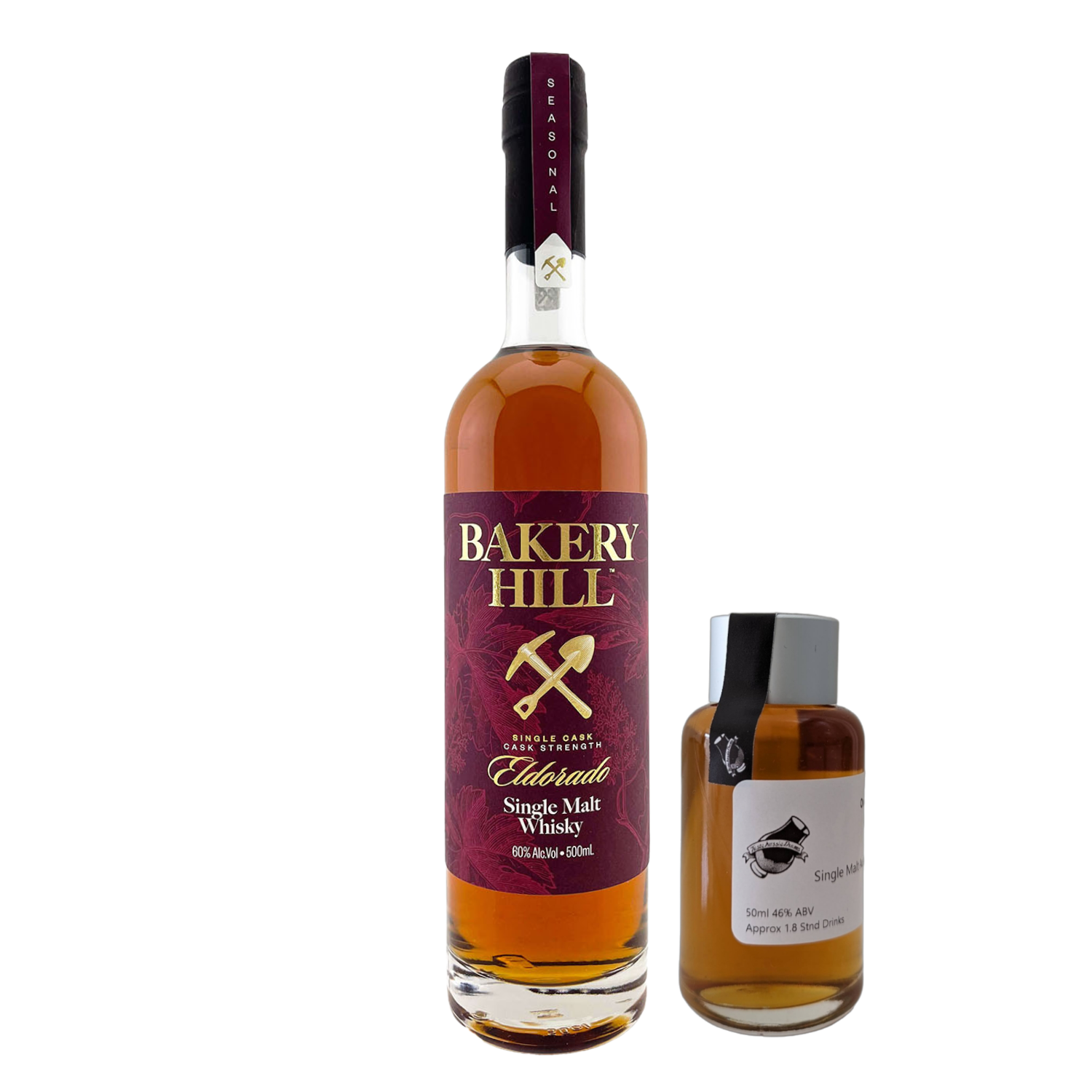 Bakery Hill Distillery 'Eldorado Batch 1 Cask Strength' Various Size Samples