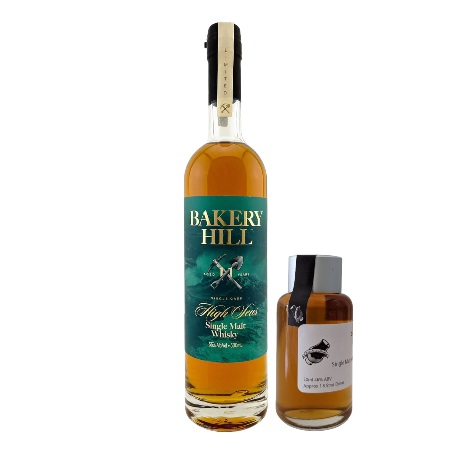 Bakery Hill Distillery 'High Seas 11 Years Old' Various Size Samples