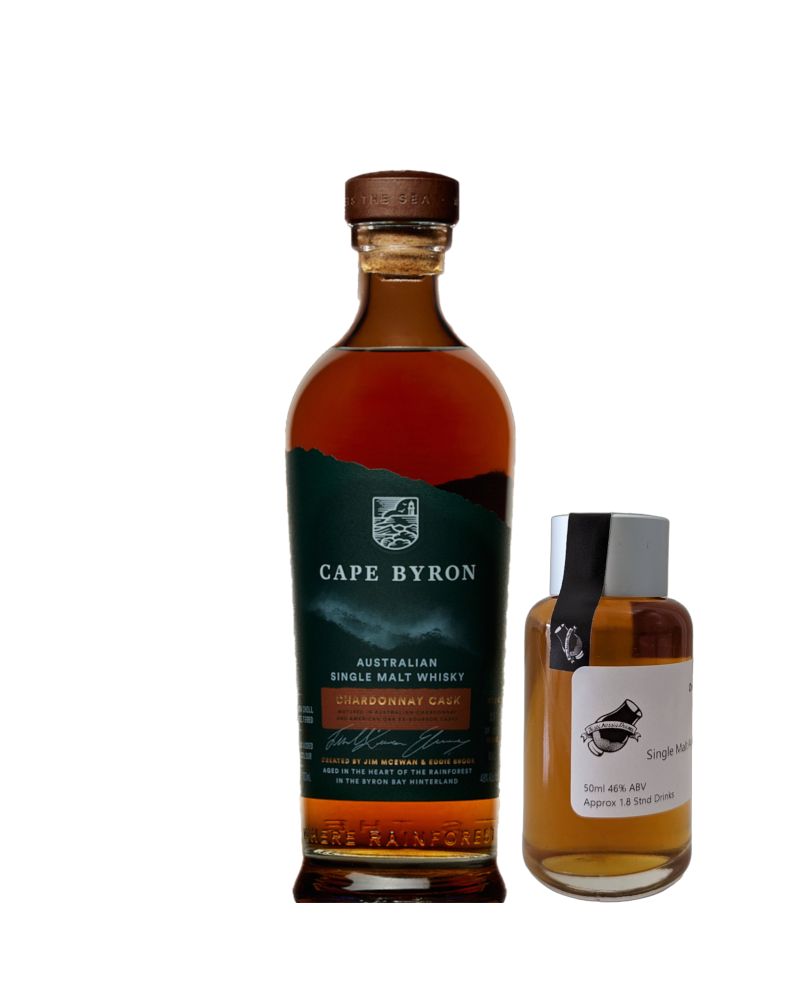 Cape Byron Distillery 'Chardonnay Cask' Various Size Samples