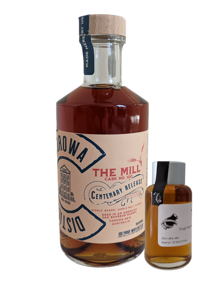 Corowa Distilling Co. 'The Mill Centenary Release Cask 100' Various Size Samples