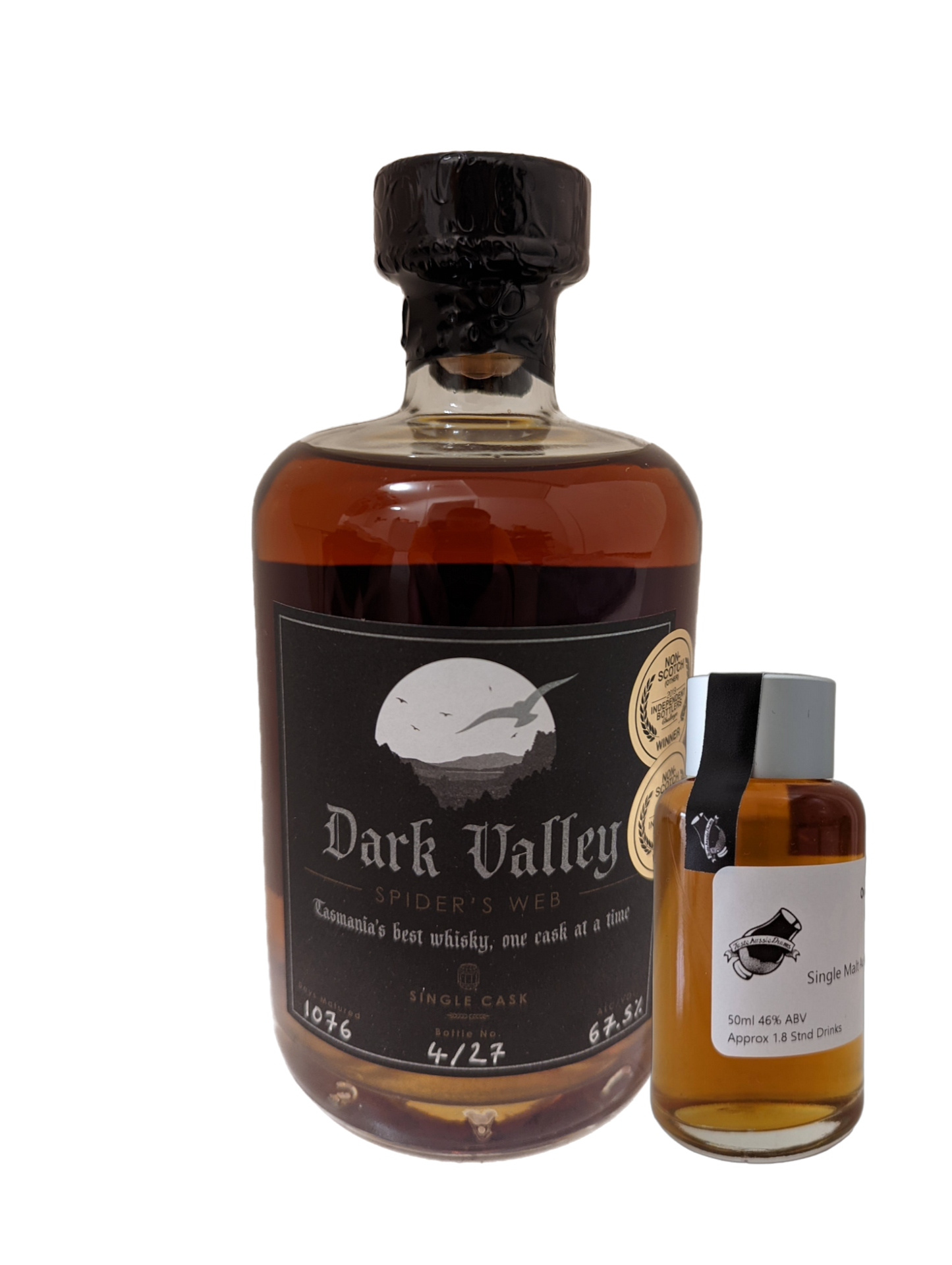 Dark Valley Distilling 'Spider's Web' Various Size Samples