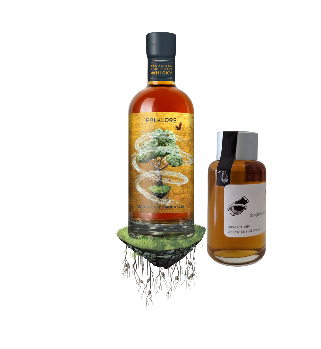 Eden Whisky 'Folklore Ex Rum Cask' Various Size Samples