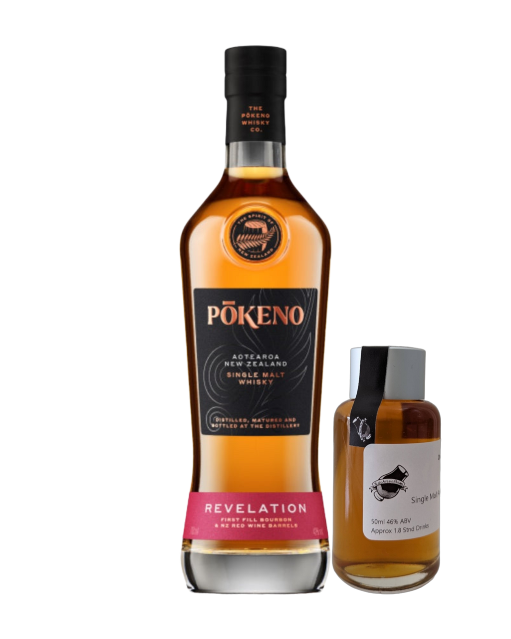 Pokeno Distillery 'Revelation' Various Size Samples
