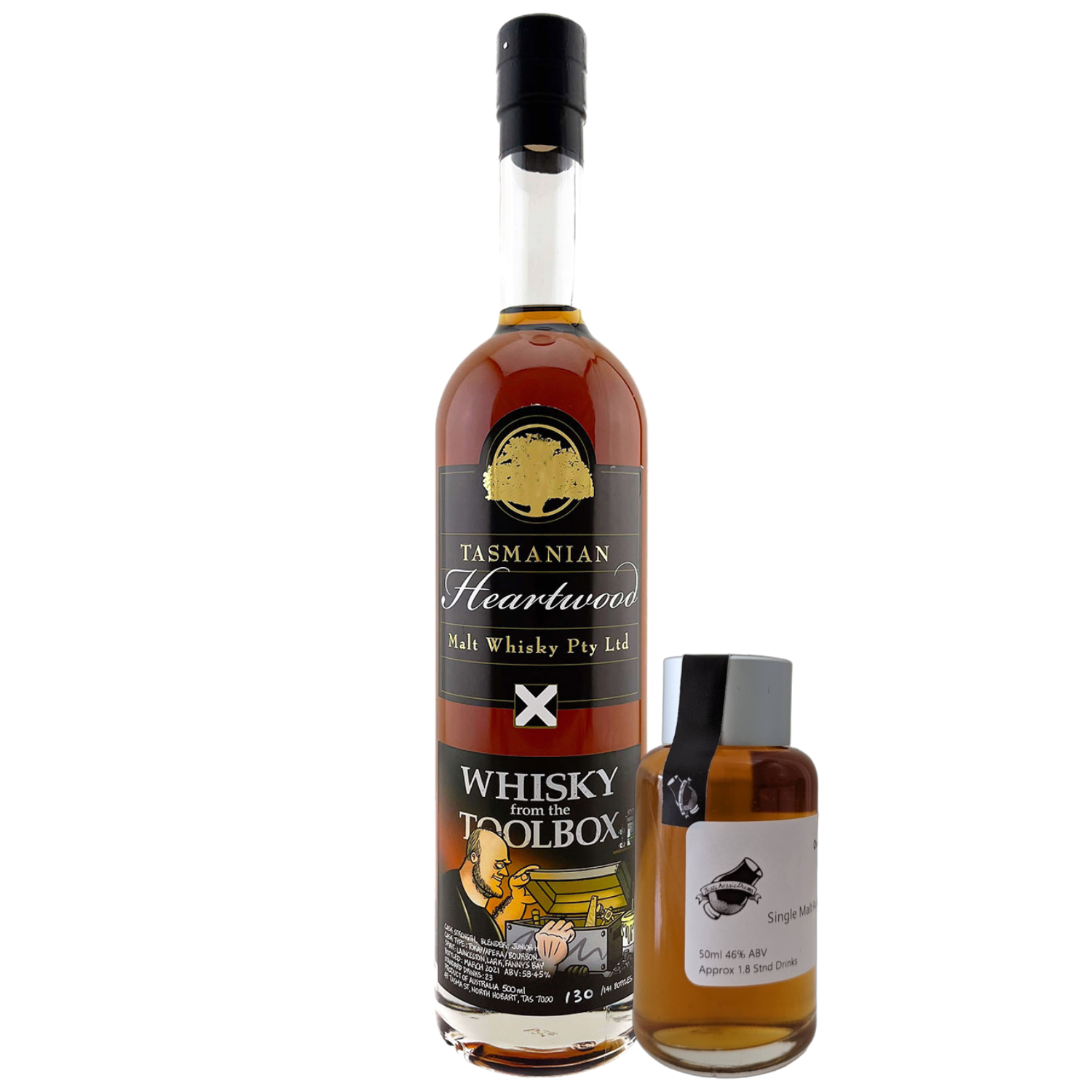 Heartwood 'Whisky from the Toolbox' Various Size Samples