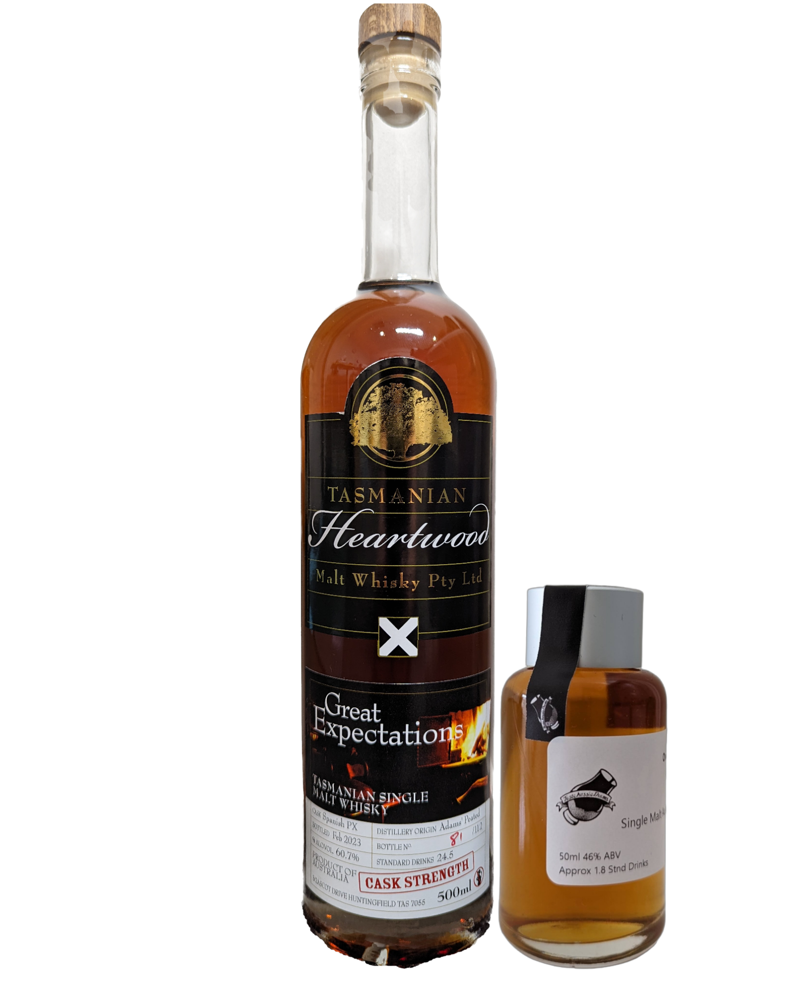 Heartwood Whisky 'Great Expectations' Various Size Samples