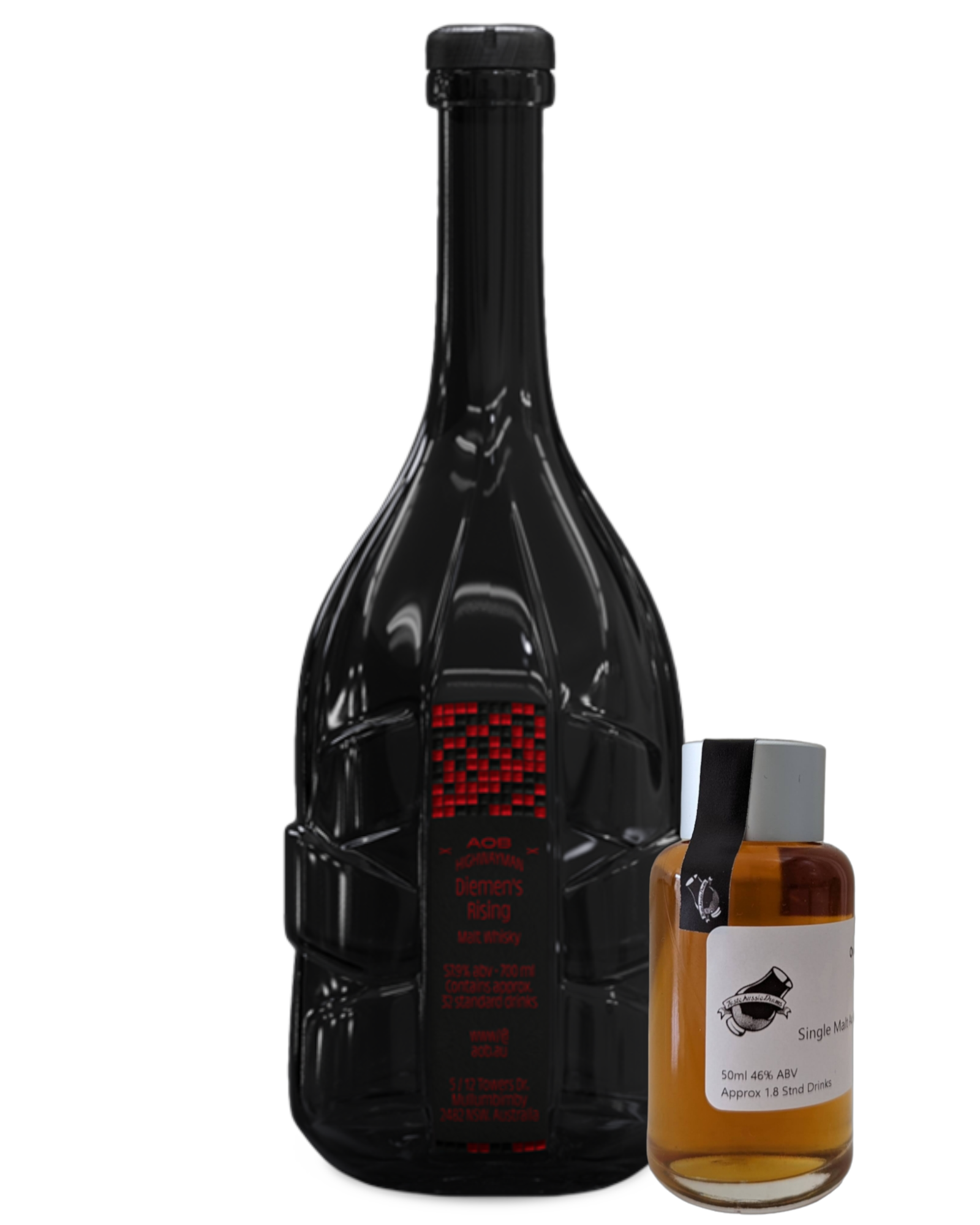 Highwayman Whisky 'Diemen's Rising Batch 1' Various Size Samples