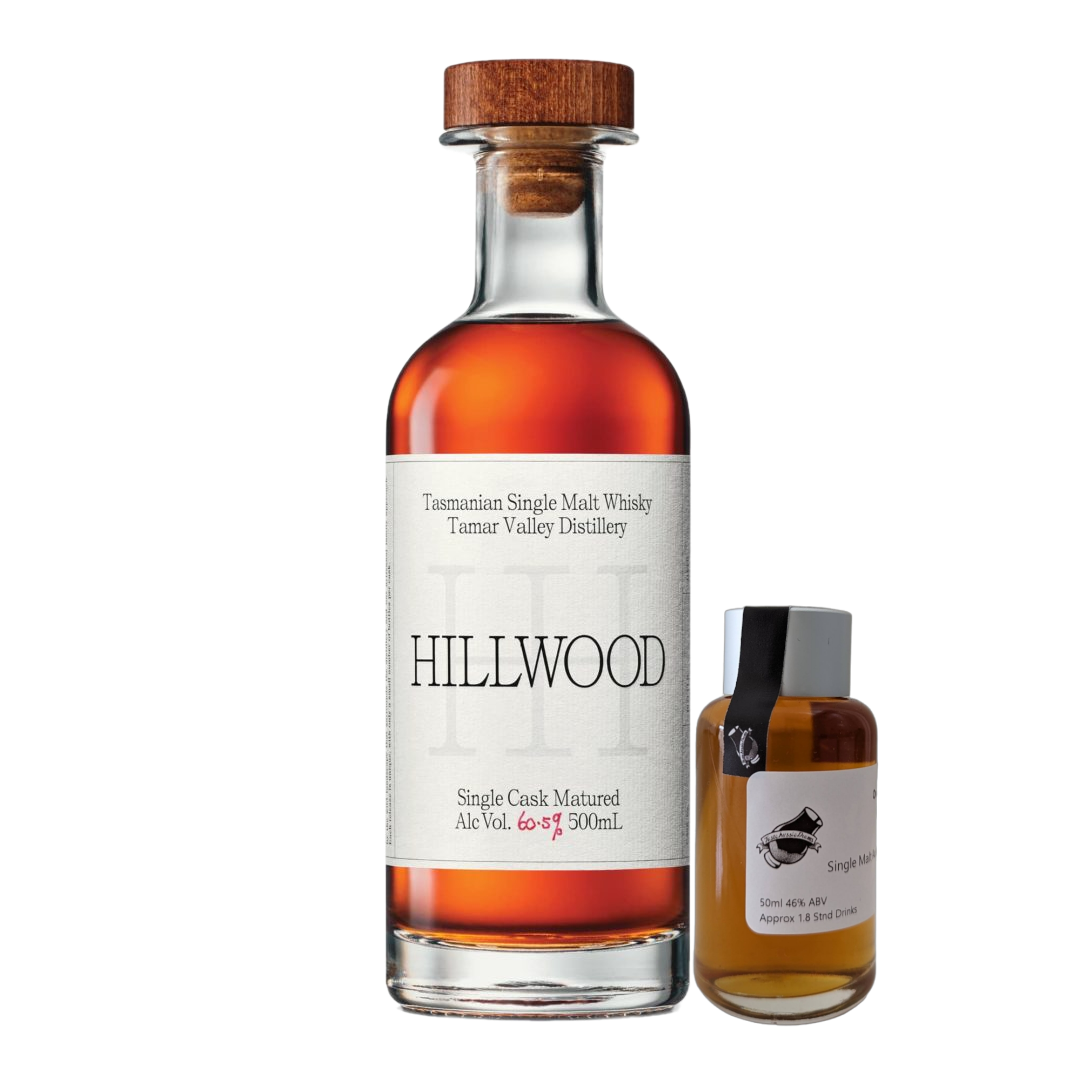 Hillwood Distillery 'Bar Strength Merlot Cask 19' Various Size Samples