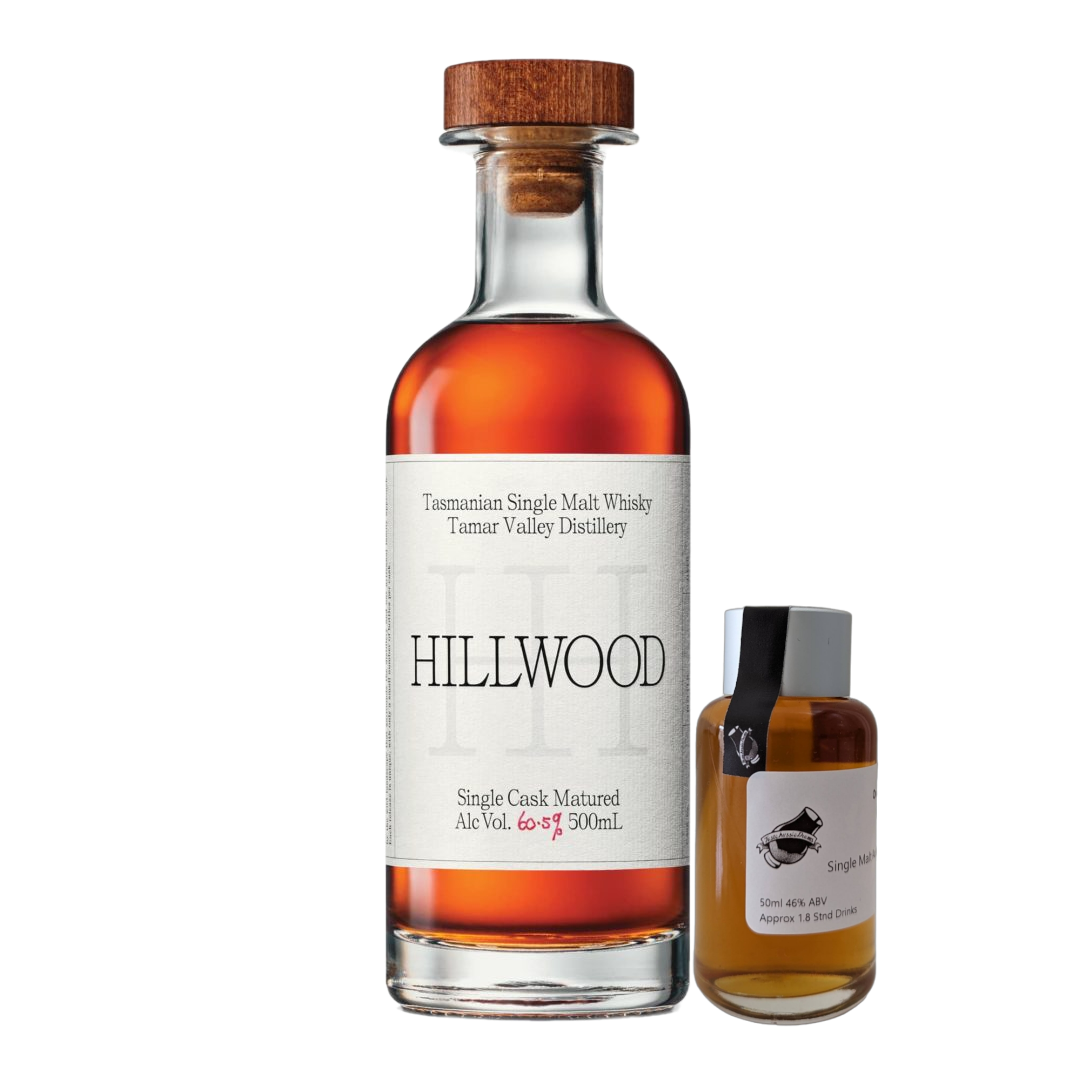 Hillwood Distillery 'Pinot Noir Cask Strength Cask' Various Size Samples