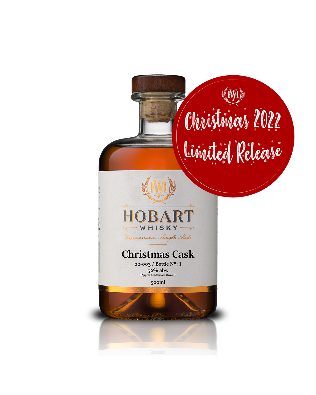 Hobart Whisky '2022 Christmas Cask Whisky' Various Size Samples