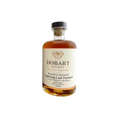 Hobart Whisky 'Ex Bourbon Matured/Laphroaig Quarter Cask Finish' Various Size Samples