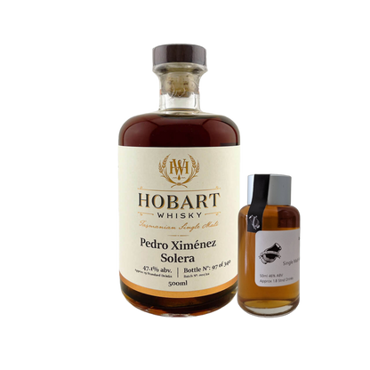 Hobart Whisky 'PX Solera' Various Size Samples