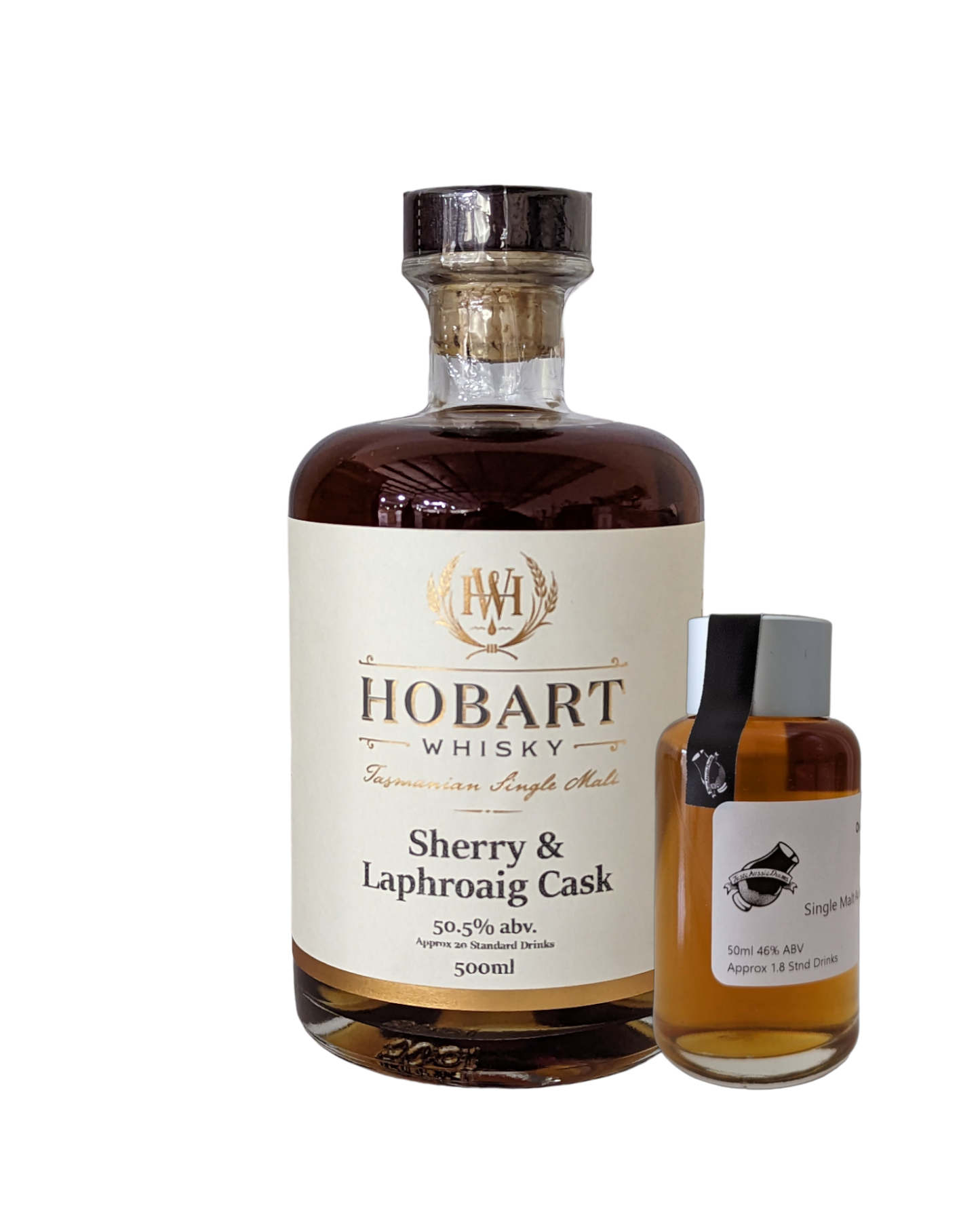 Hobart Whisky 'Sherry & Laphroaig Cask' Various Size Samples