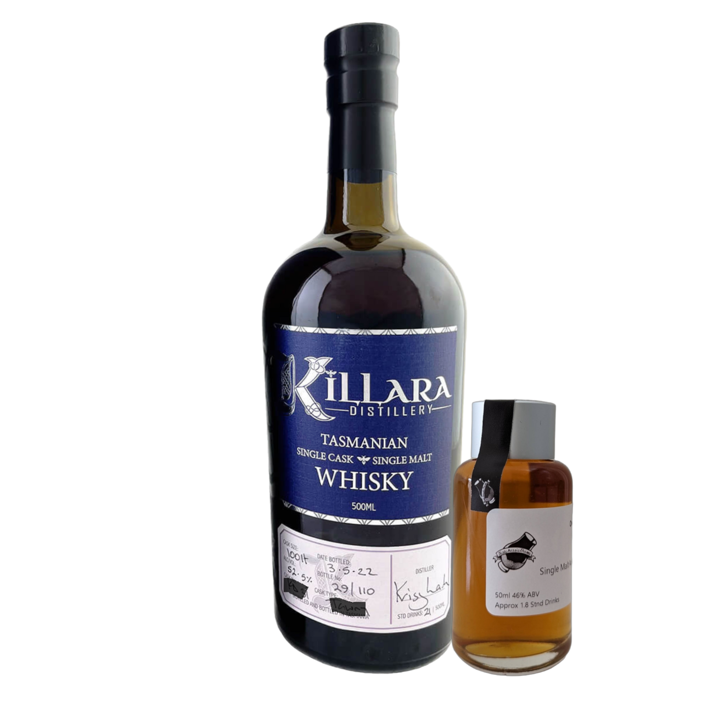 Killara Distillery 'Dark Mofo Release KD33 Tawny/Rum Cask' Various Size Samples