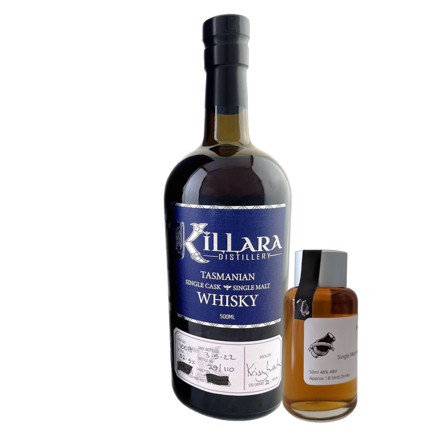 Killara Distillery 'KD12 Ex Tawny Port & Ex Laphroaig Finish' Various Size Samples