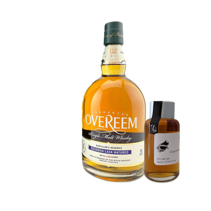 Overeem Distillery 'Cask OHD 057 12YO Bourbon Cask 46%' Various Size Samples