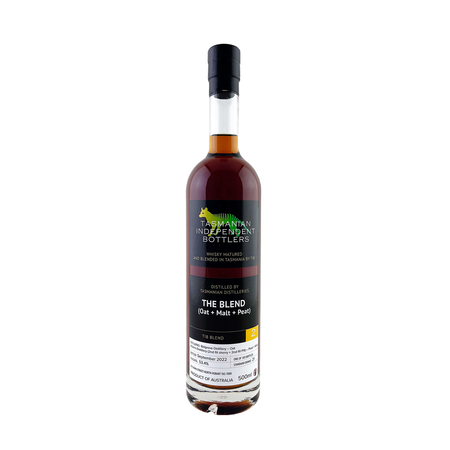 Tasmanian Independent Bottlers 'The Blend Oat + Malt+ Peat' Various Size Samples