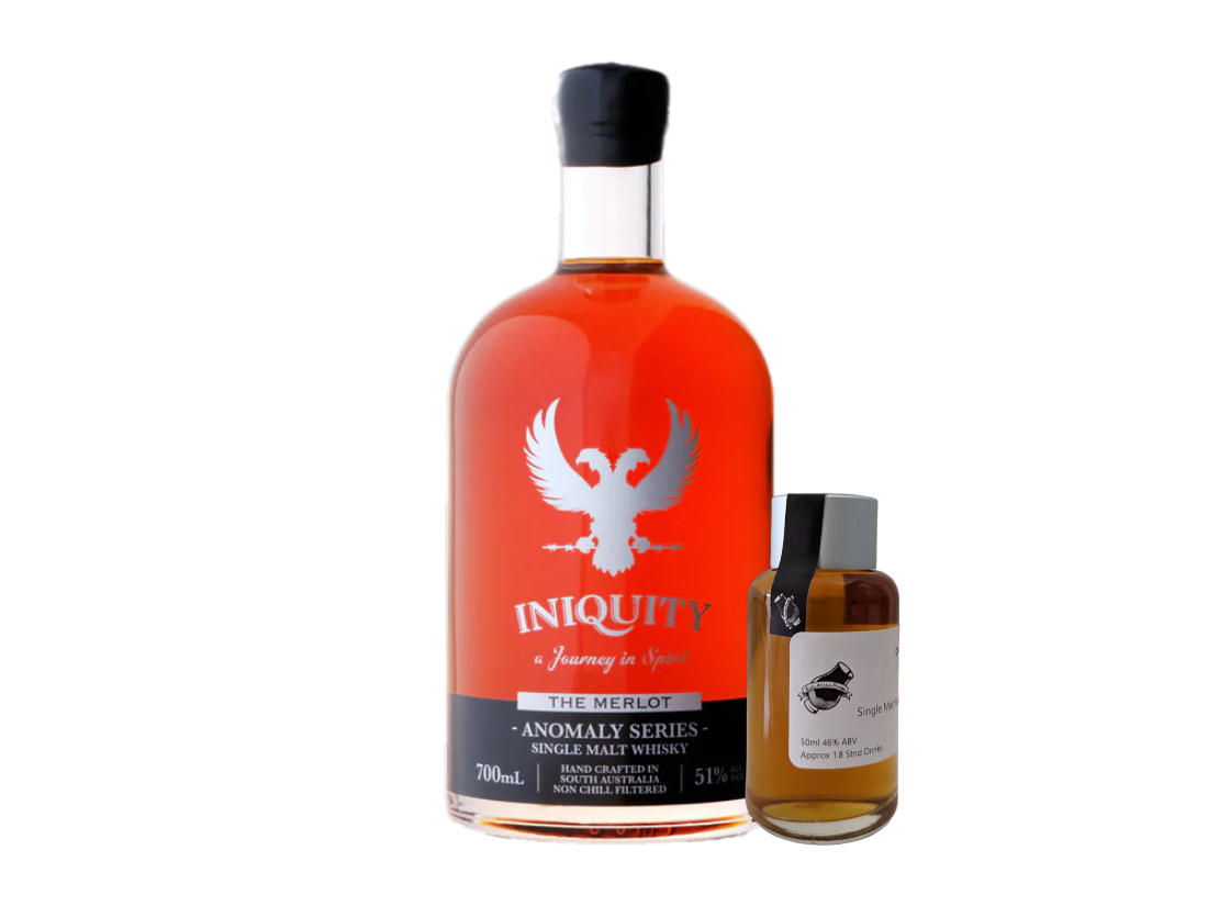 Tin Shed Distilling Co. 'Anomaly Series Merlot Cask' Various Size Samples