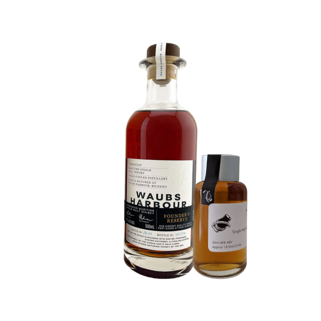 Waubs Harbour Distillery 'Founder's Reserve Batch 1' Various Size Samples