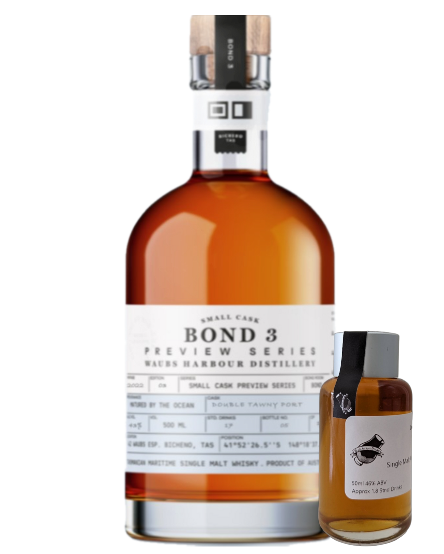 Waubs Harbour Distillery 'Preview Series #4 Apera Cask Strength' Various Size Samples