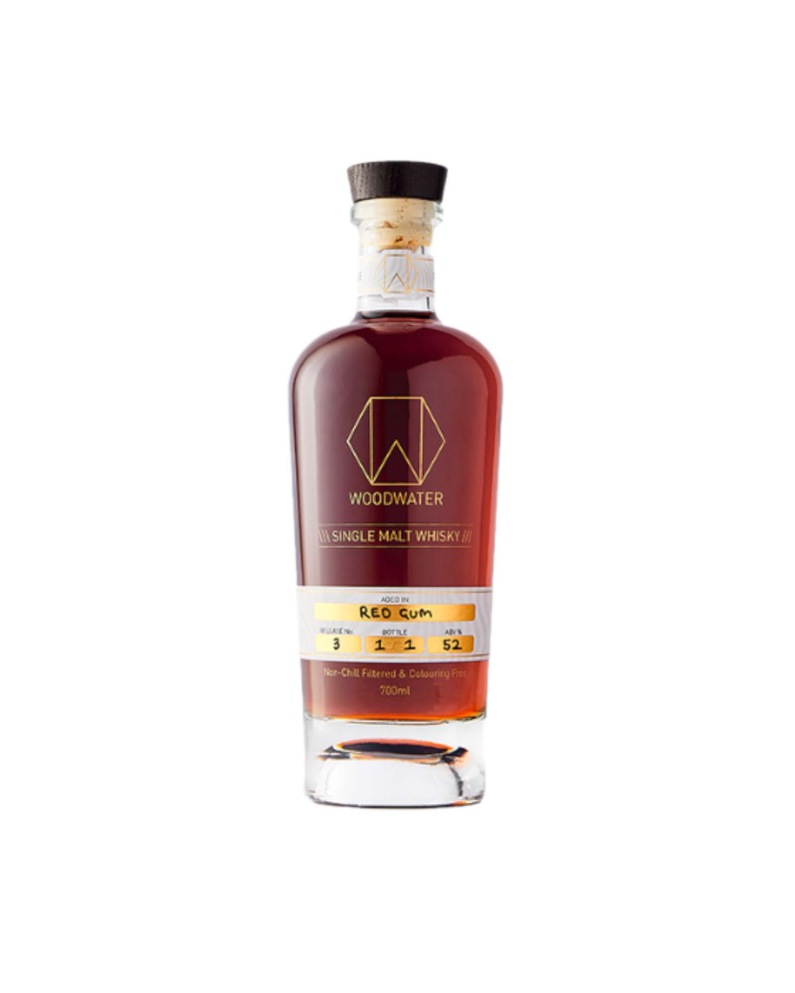 Woodwater Whisky 'Red Gum Cask' Various Size Samples