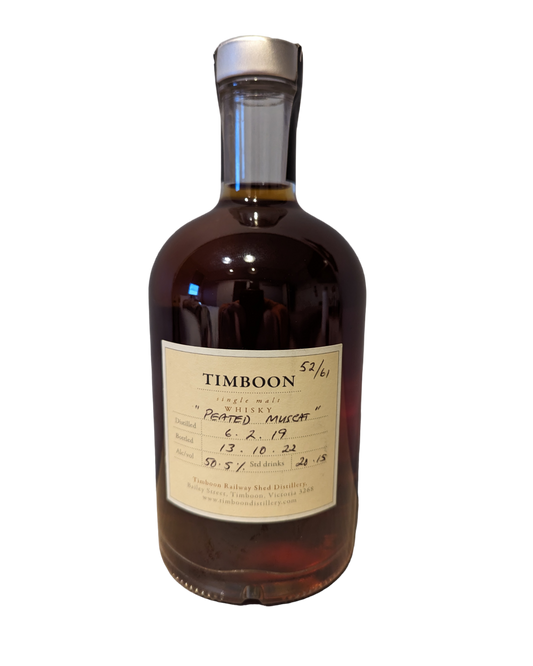 Timboon Railway Shed Distillery 'Peated Muscat Cask' Various Size Samples