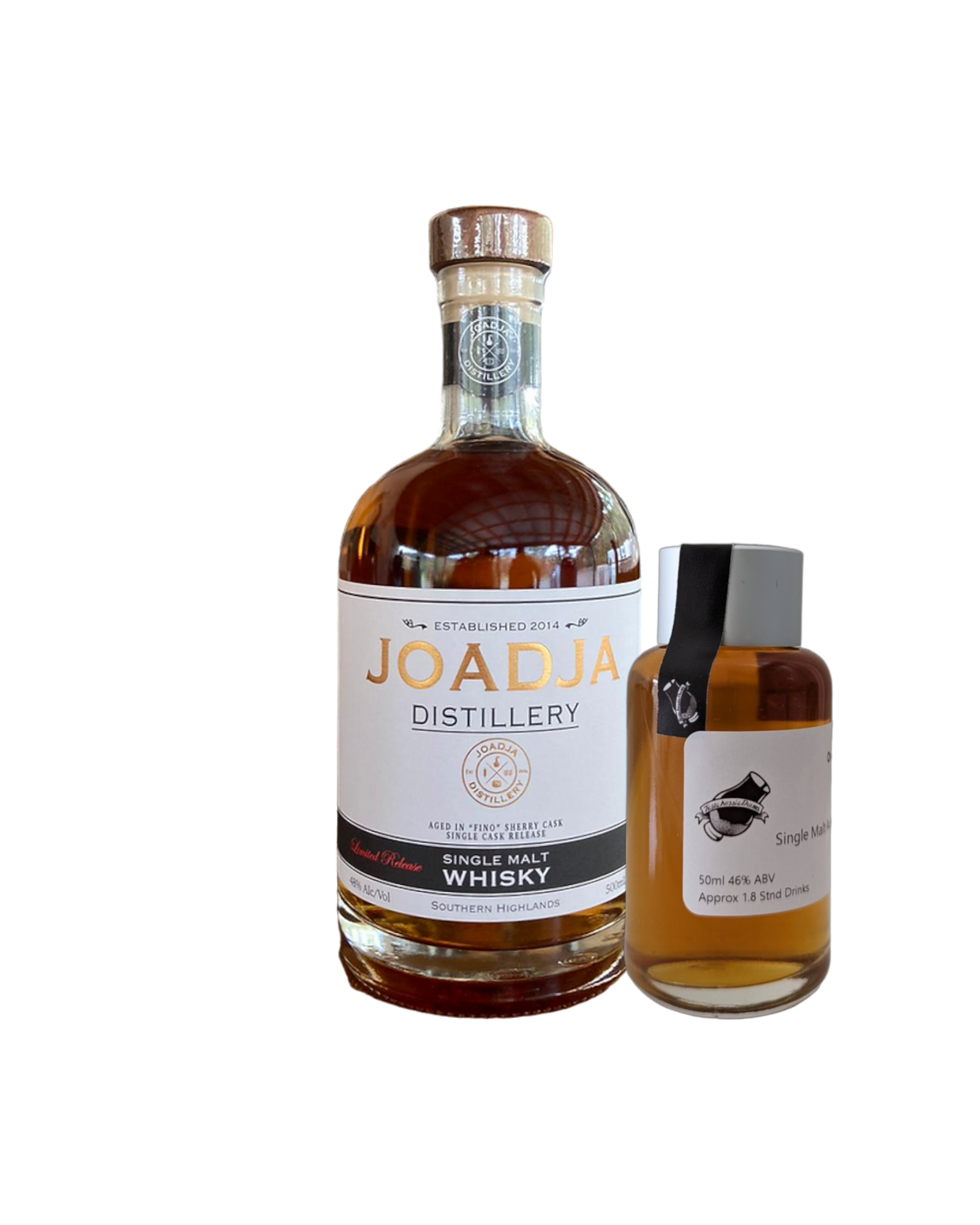 Joadja Distillery 'Ex Fino Sherry Cask No.189' Various Size Samples