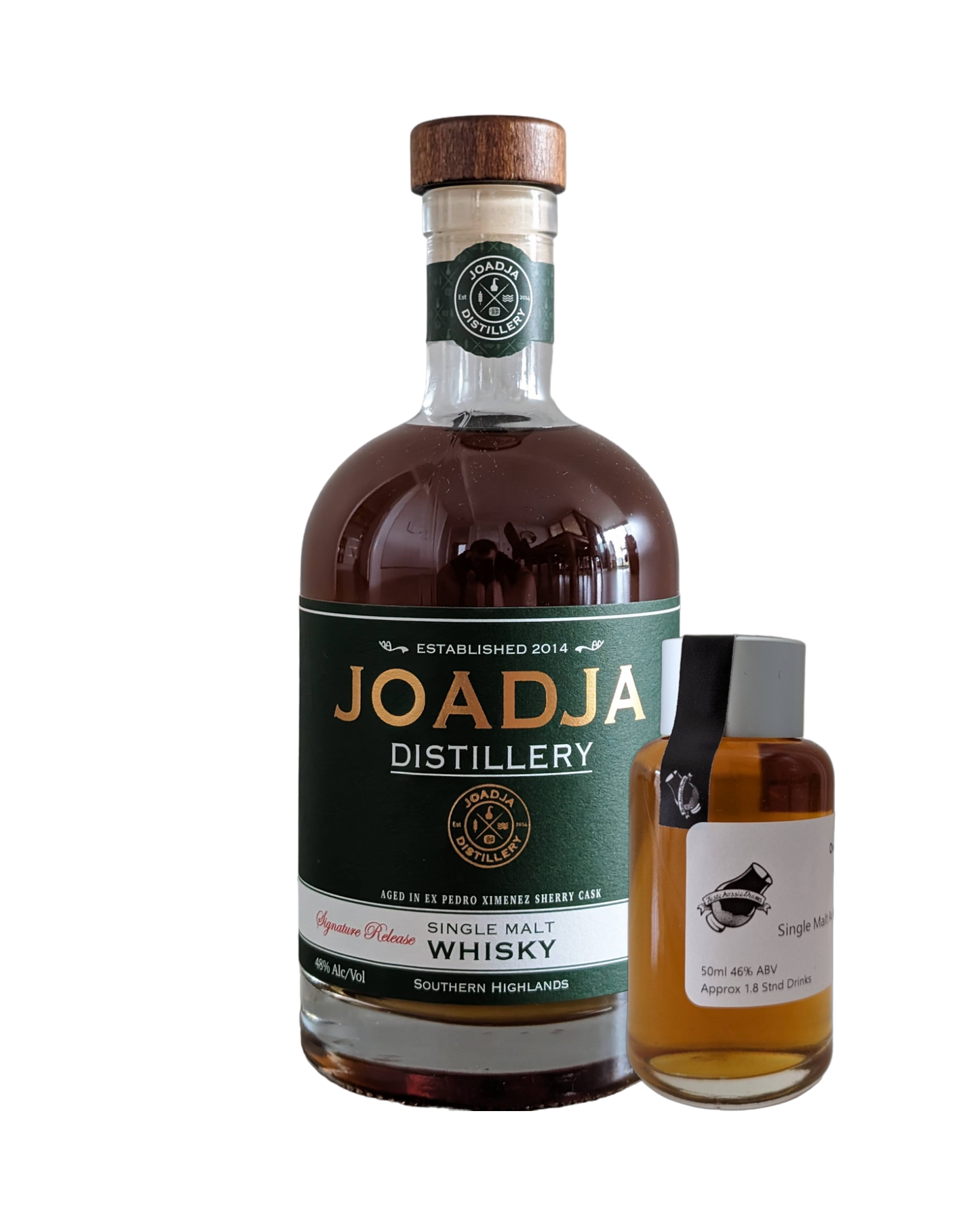 Joadja Distillery 'Ex Pedro Ximenez Sherry Cask Signature Release' Various Size Samples