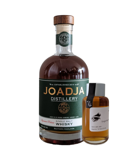 Joadja Distillery 'Ex Pedro Ximenez Sherry Cask Signature Release' Various Size Samples