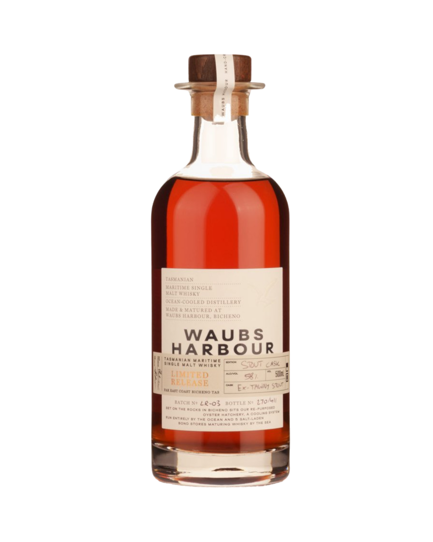 Waubs Harbour Distillery Limited Release No.3 'Stout Cask' Various Size Samples