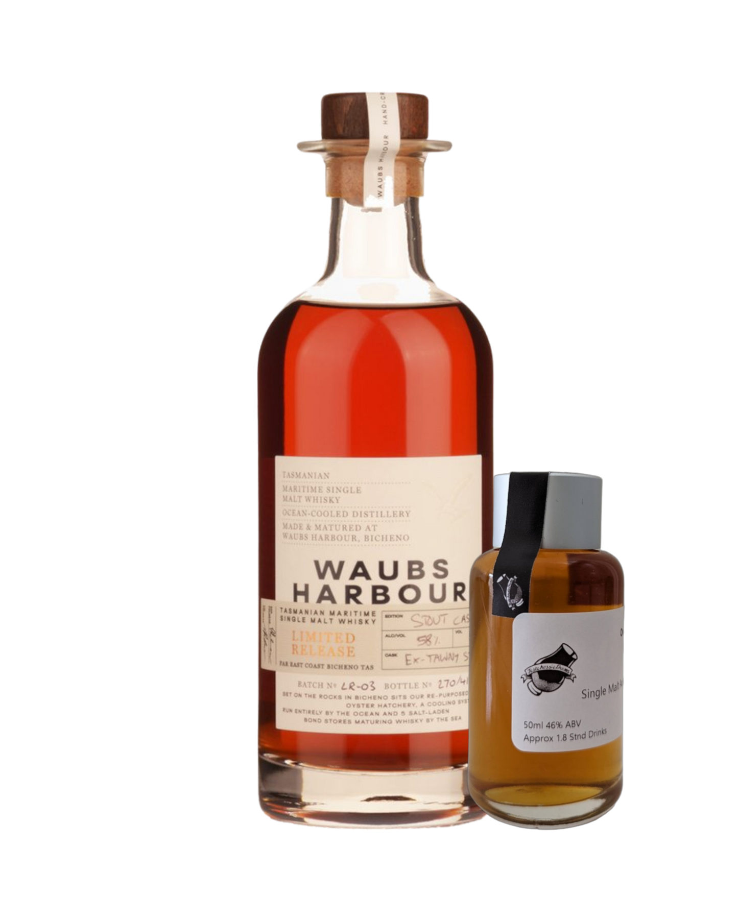 Waubs Harbour Distillery Limited Release No.3 'Stout Cask' Various Size Samples