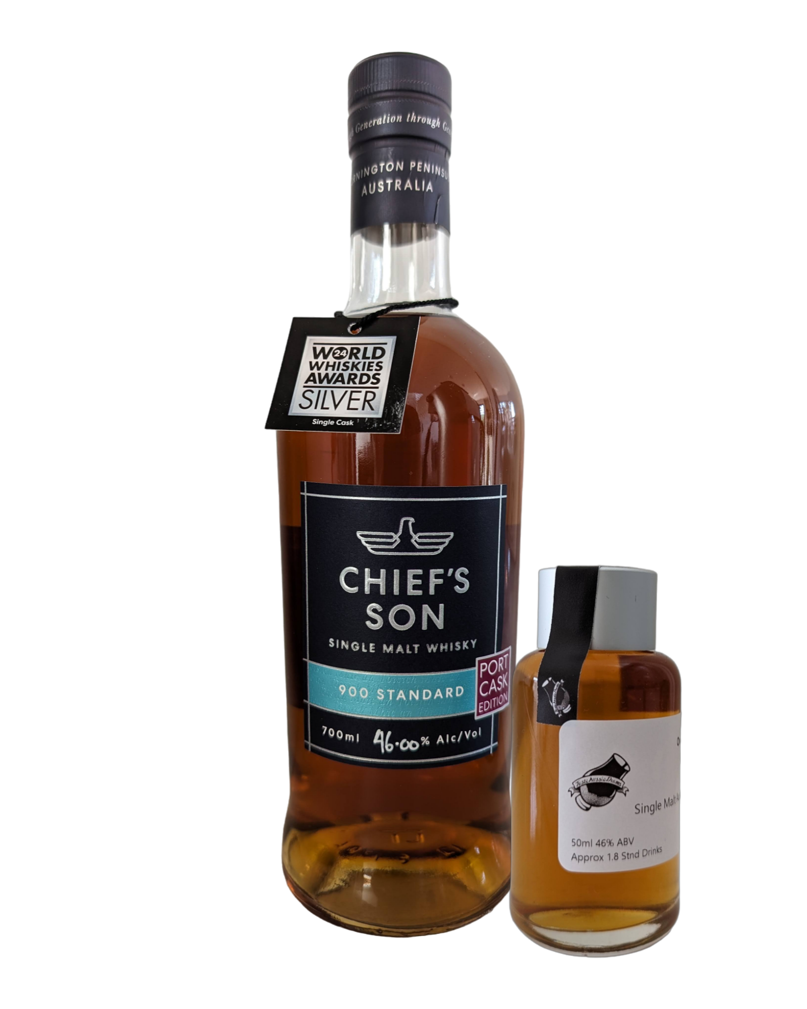 Chief's Son Distillery '900 Standard Port Cask 339' Various Size Samples