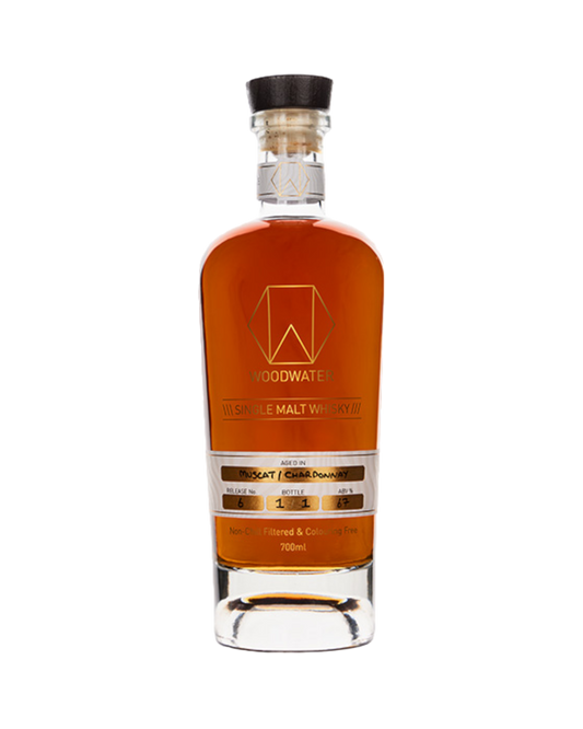 Woodwater Whisky 'Release #6 Muscat/Chardonnay Cask' Various Size Samples