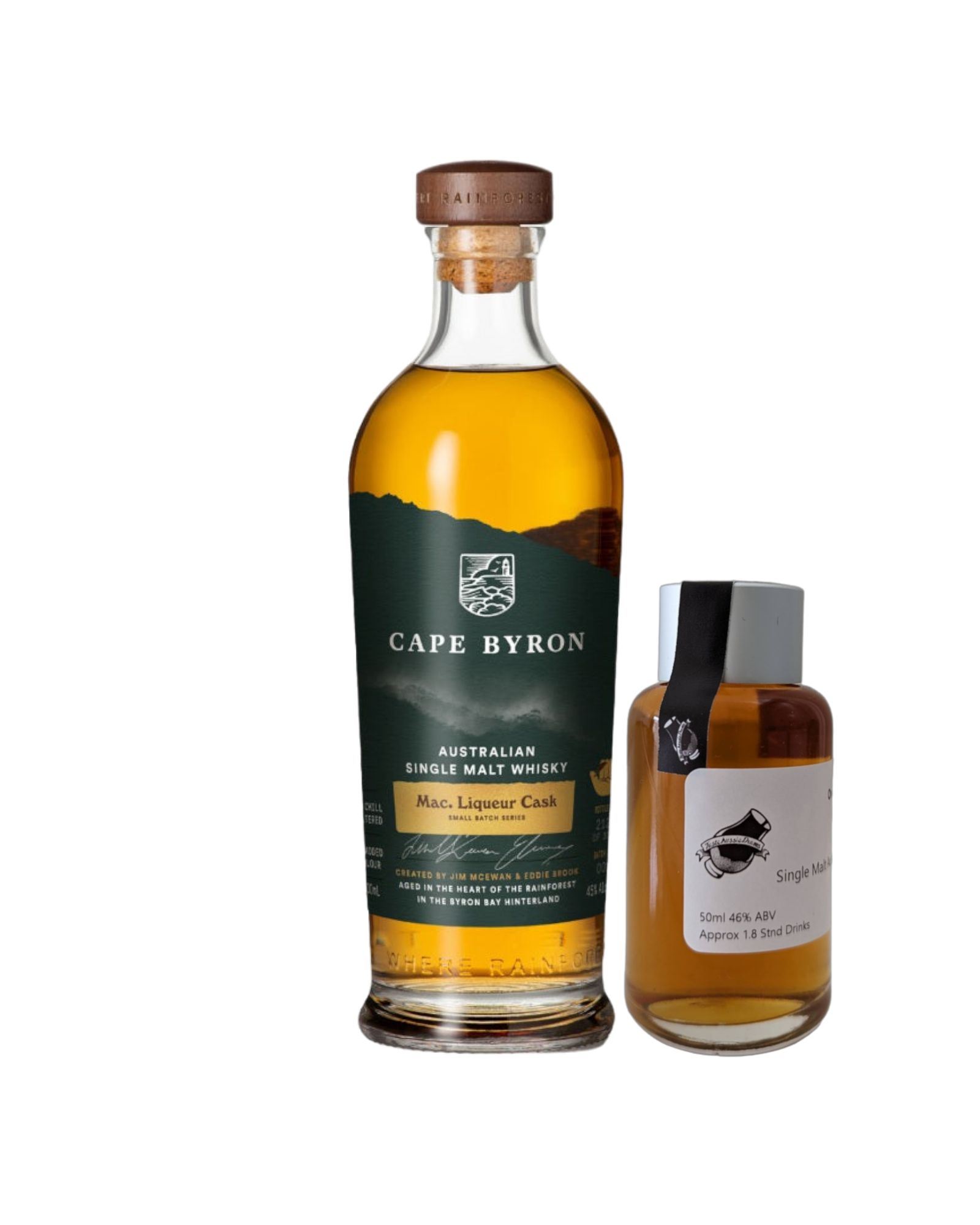Cape Byron Distillery 'Mac. Liqueur Cask' Various Size Samples