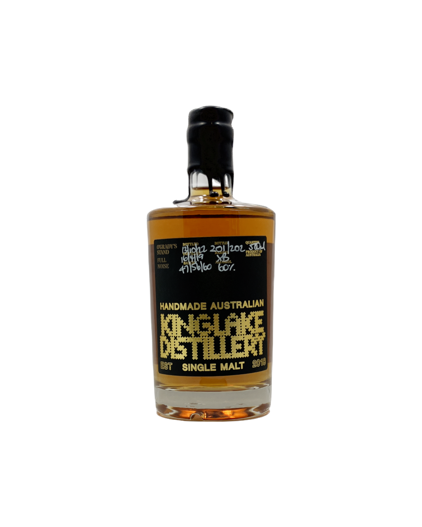 Kinglake Distillery 'Full Noise Cask Strength' 500ml Bottle