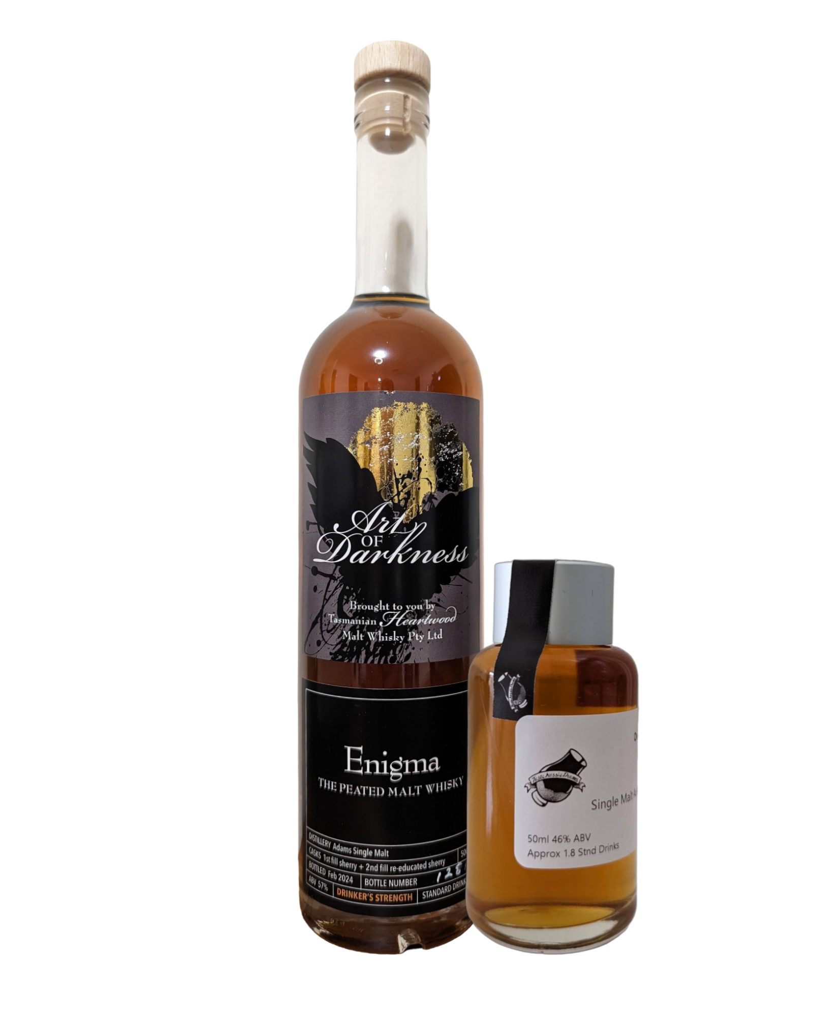 Heartwood Whisky 'Art of Darkness - Enigma' Various Size Samples