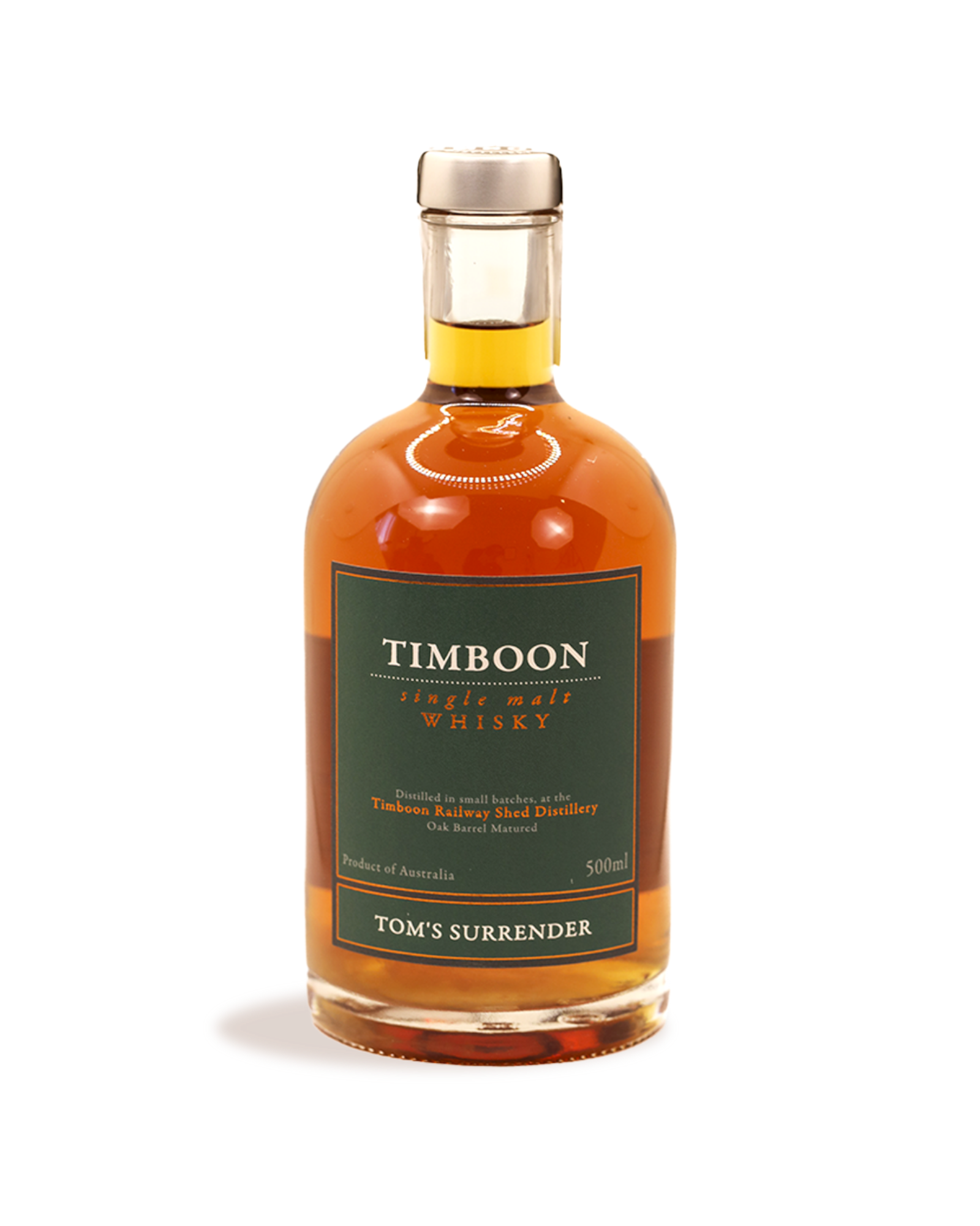 Timboon Distillery 'Tom's Surrender' 500ml Bottle