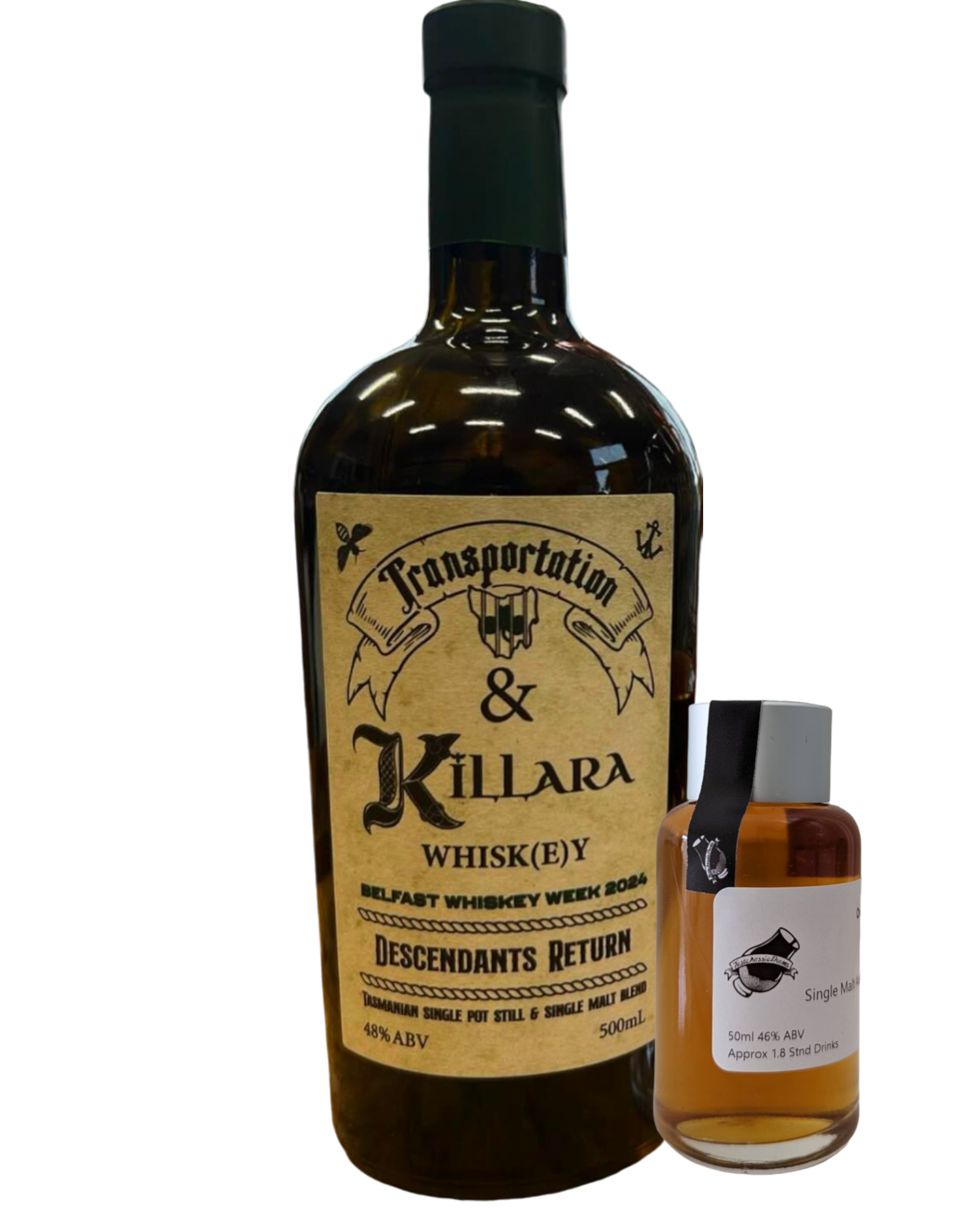 Transportation Whiskey 'Transportation x Killara Descendants Return' Various Size Samples