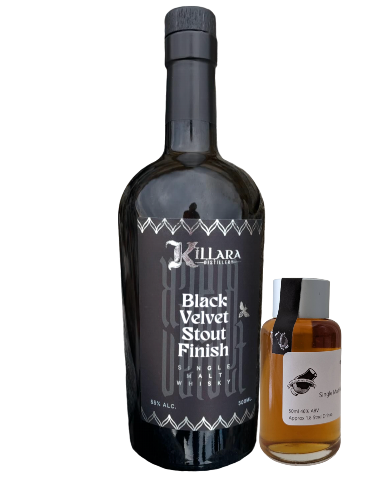 Killara Distillery 'Black Velvet Stout Finish' Various Size Samples