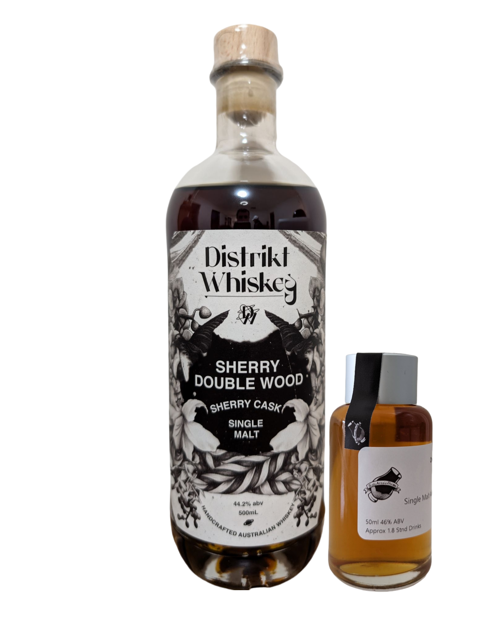 Distrikt Whiskey 'Sherry Double Wood' Various Size Samples