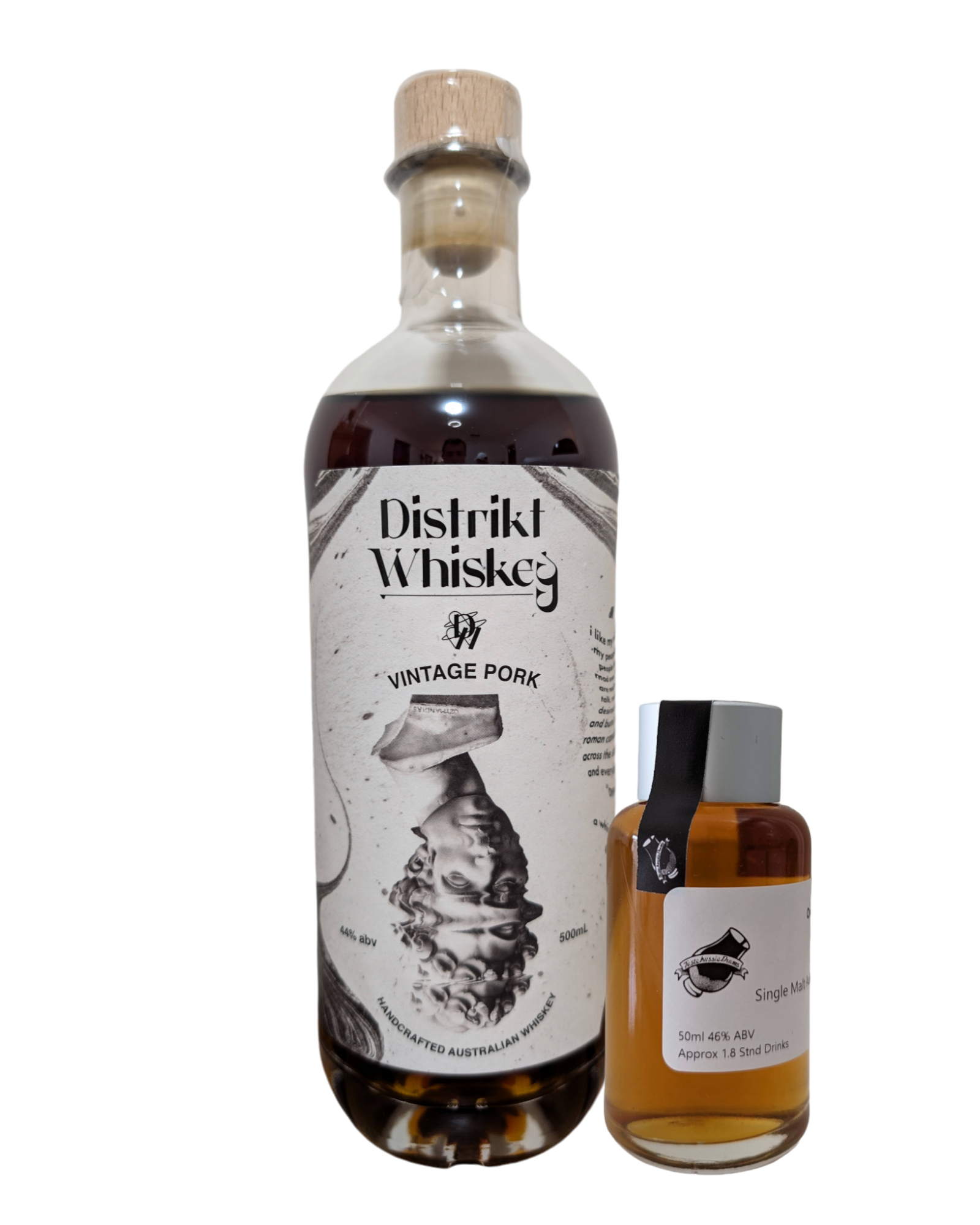 Distrikt Whiskey 'Vintage Pork Port Cask' Various Size Samples