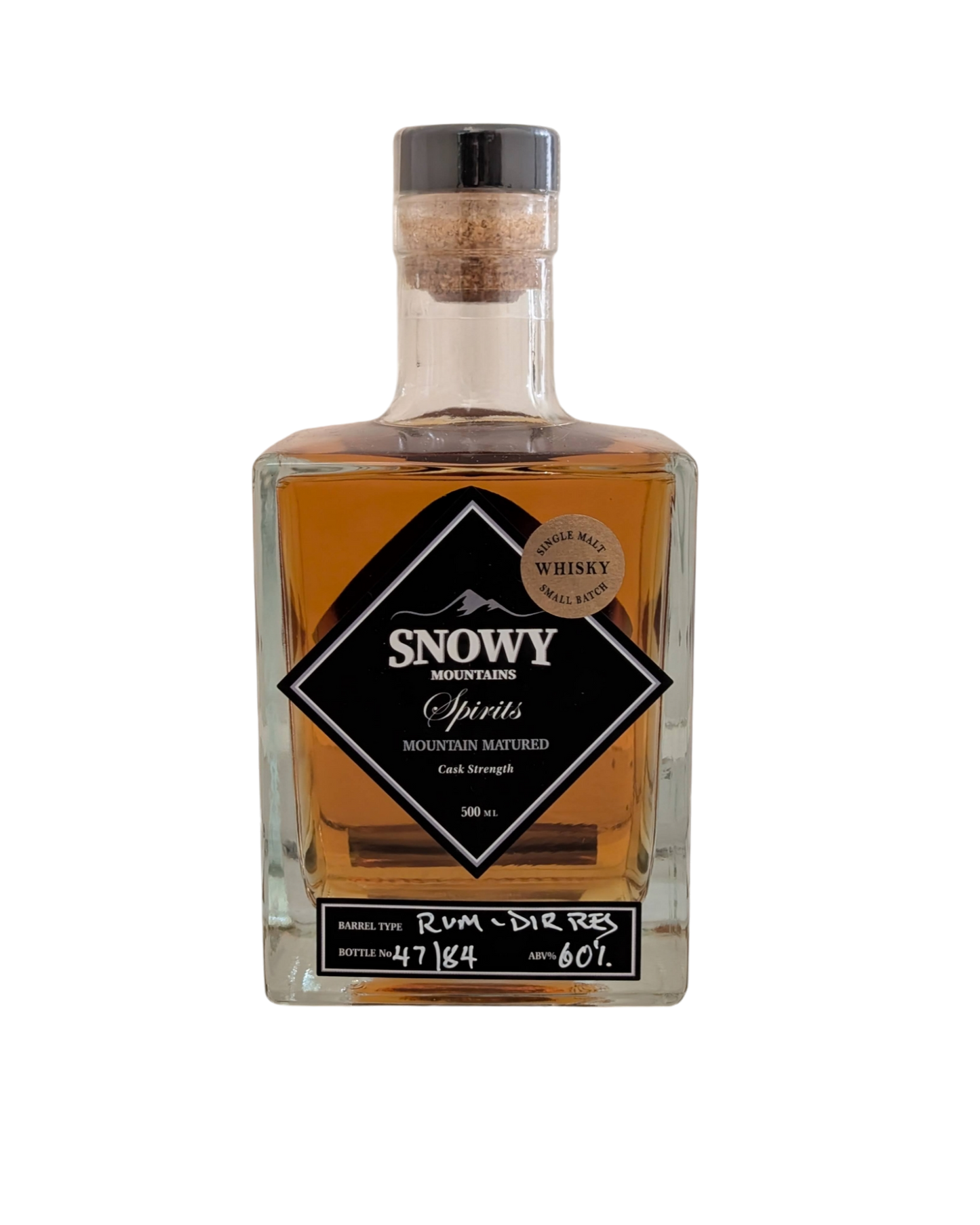Snowy Mountains Spirits 'Rum Cask' Various Size Samples