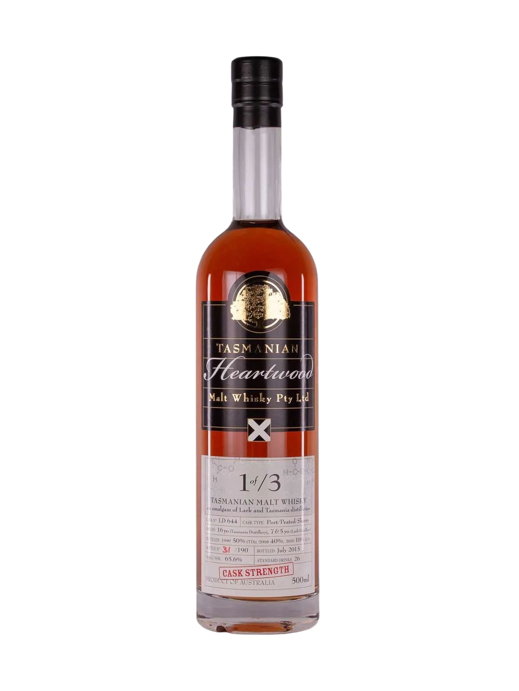 Heartwood Whisky '1 Of /3 LD644' Various Size Samples