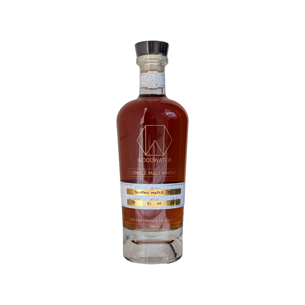 Woodwater Distillery 'Release 17 Bourbon/Maple Cask Strength' Various Size Samples